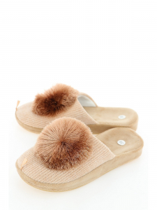 Домашняя обувь, Finn Line, 71-243 beige
